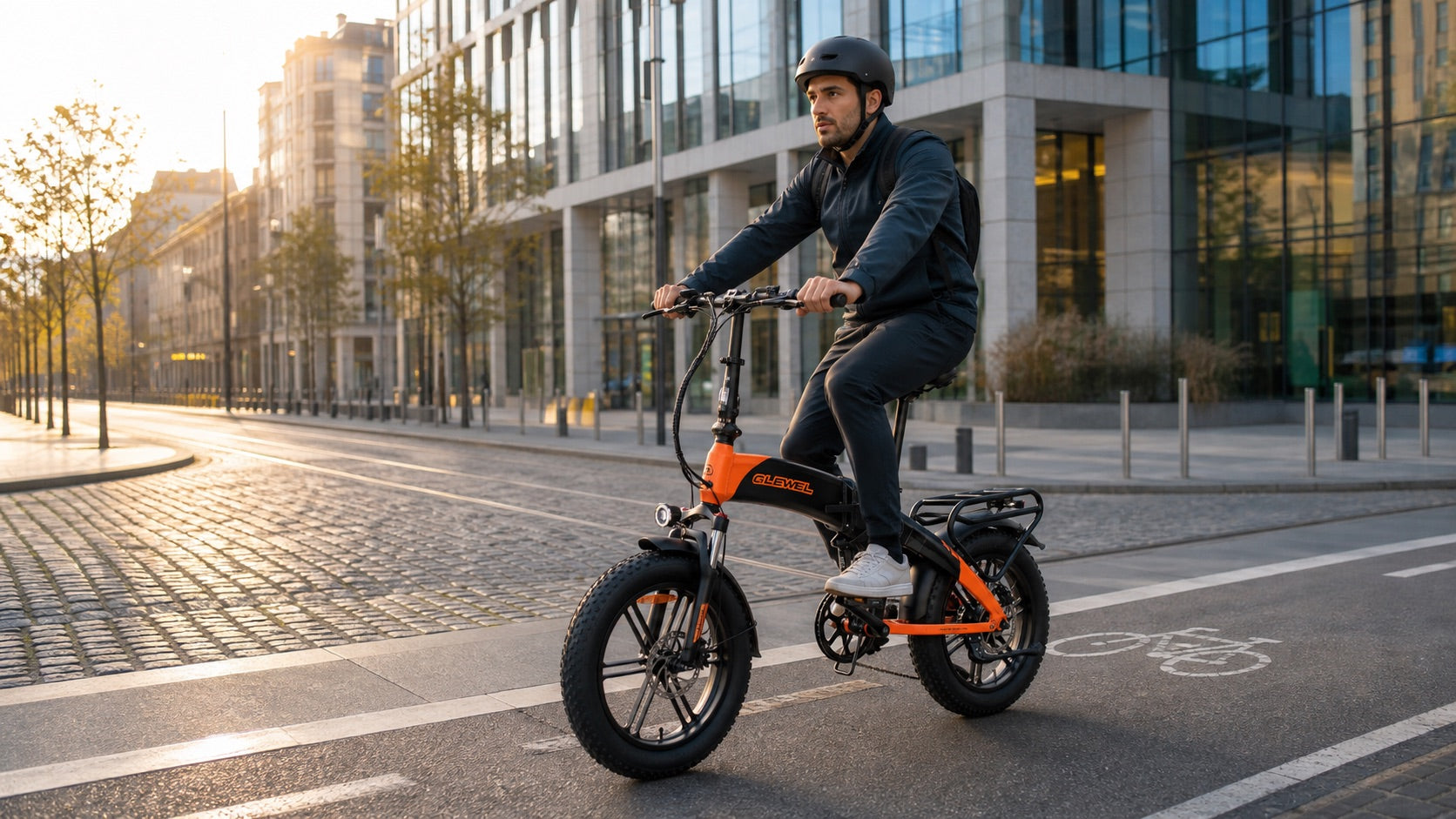 GLEWEL ELITE su una strada urbana italiana